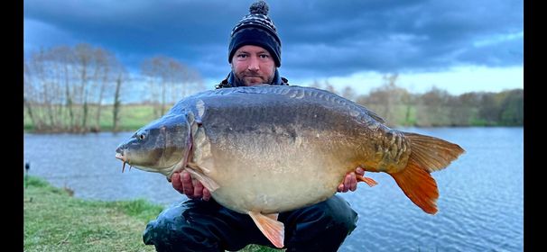 Andy with 50lb carp